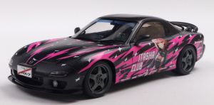 SOL1810605 - MAZDA RX7 FD3RS 1999 nero e rosa - SOLIDO WORKS ITASHA CLUB