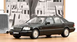 NOREV183045 - Mercedes-Benz S600 Nero Ossidiana Metallizzato del 1997