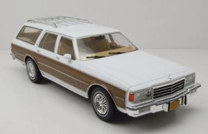MOD18475 - CHEVROLET Caprice Estate Wagon 1985 Bianco e Marrone