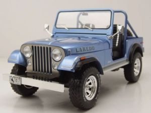 MOD18553 - JEEP CJ-7 Laredo 1980 Blu metallizzato