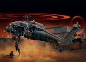 ITA1328 - Elicottero UH-60/MH-60 Black Hawk Night Raid costruibile e verniciabile