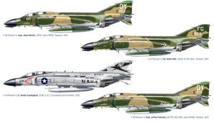 ITA1373 - F-4 Phantom D Aces aereo da assemblare e dipingere