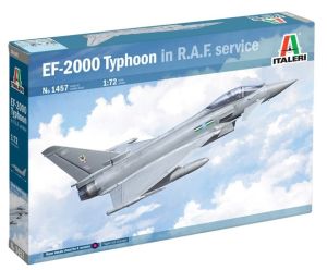 ITA1457 - Aereo da caccia Eurofighter Typhoon EF-2000 da assemblare e verniciare