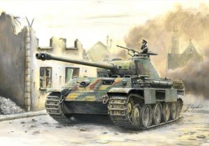 ITA15752 - Tank Sd.Kfz.171 Panther Ausf.A da montare e verniciare