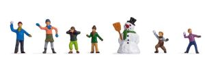 NOC15821 - bambini nella neve