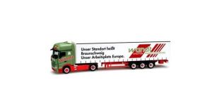 HER159050 - MERCEDES Actros Giga con rimorchio centinato WANDT
