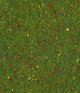 HEK30921 - Tappeto erboso prato fiorito - 75x100 cm