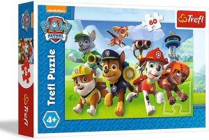 TRF17321 - PAW PATROL Puzzle da 60 pezzi: pronto per l'azione