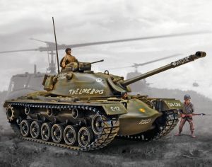REV17853 - Carro armato M-48 A-2 Patton costruibile