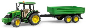 BRU2108 - JOHN DEERE 5115 M con rimorchio Ech:1/16