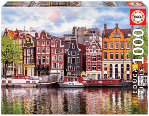 EDU18458 - Puzzle da 1000 pezzi Case danzanti ad Amsterdam