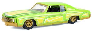 GREEN2020002 - CHEVROLET Monte Carlo Lowrider 1970 della serie MICHAEL HERALDA in blister - Edizione Speciale