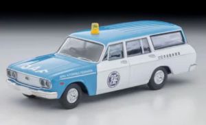 TOMLV-203B - Toyota Masterline Combi del 1966, specifiche JAF, bianco e blu