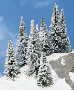 HEK2161 - 8 abeti innevati 7-12 cm