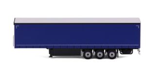 CAV22-1204 - Rimorchio laterale telonato a 3 assi