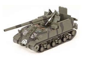 MCITY24220 - Carro armato M40 con cannone da 155 mm - 991° Battaglione di Artiglieria da Campo, Germania, marzo 1945