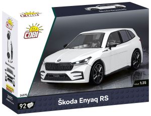COB24575 - SKODA Enyaq RS bianco - 92 pezzi
