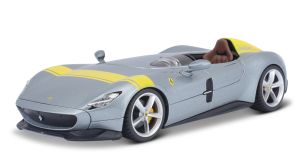 BUR26027 - FERRARI Monza SP1 2019 grigio metallizzato