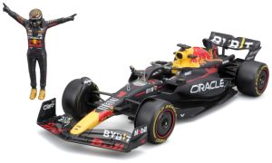 BUR28036V - ORACLE Red Bull RB19 #1 con figurina di M. Verstappen