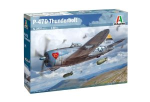 ITA2835 - Aereo da caccia REPUBLIC P-47D Thunderbolt da assemblare e verniciare