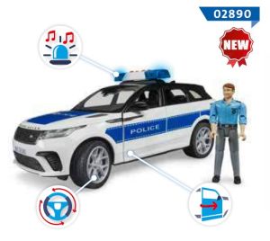 BRU2890 - RANGE ROVER Velar Polizia con poliziotto