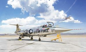 ITA2515 - Aereo da combattimento F-104 A/C Starfighter costruibile con vernice