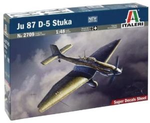 ITA2709 - JU 87 D-5 Stuka bombardiere da assemblare e dipingere