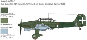 ITA2769 - Aereo JU 87 B-2/R-2 Stuka Picchiatello da montare e verniciare