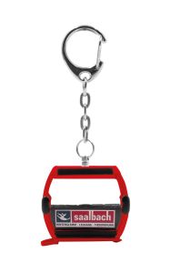 JC80123 - Portachiavi Gondola OMEGA - SAALBACH - Rosso