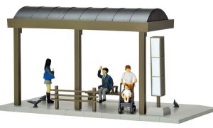 TOM312369 - Fermata dell'autobus con personaggio e accessori
