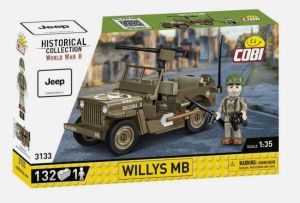COB3133 - Veicolo militare Jeep Willys MB - 132 pezzi