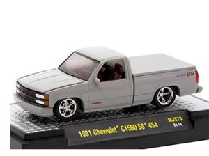 M2M-31500-MJS73 - CHEVROLET C1500 SS 454 1991 grigio in blister