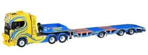 IMC32-0258 - SCANIA S 6x4 con semirimorchio ribassato a 1+2 assi OLA JACOBSSONS