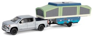 GREEN32320-D - CHEVROLET Silverado High Country con camper 2024 grigio della serie HITCH & Serie TOW