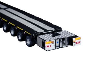 IMC33-0212 - Rimorchio modulare serie K25 + timone, 2x6 assi, nero