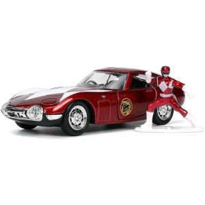 JAD33074 - TOYOTA 2000GT 1967 con POWER RANGER rojo