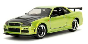 JAD35683 - NISSAN Skyline GT-R Candy 389C 2002 verde - SLIPS ROSA