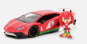 JAD36264 - LAMBORGHINI Aventador SV con figurina KNUCKLES - SONIC