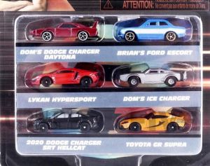 JAD36680 - Pacchetto da 6 auto di FAST & FURIOUS