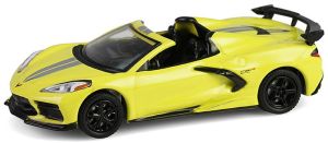 GREEN37320-F - Chevrolet Corvette C8.R decappottabile 2022, gialla, della serie Barrett-Jackson Serie