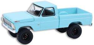 GREEN37330-B - Ford F-100 Custom Pickup del 1967, blu turchese, della serie Barrett-Jackson