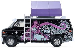 GREEN38080-C - Camper GMC Vandura del 1978, personalizzato con tenda da tetto, della serie THE GREAT OUTDOORS, ancora nella sua confezione originale.
