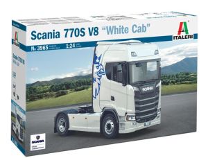 ITA3965 - SCANIA 770S V8 4x2 Cabina Bianca Da assemblare e dipingere