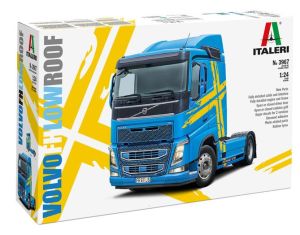 ITA3967 - VOLVO FH Tetto Basso 4x2 Blu Da assemblare e dipingere