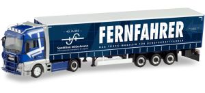 HER311649 - MAN TGX XXL 4x2 con rimorchio centinato 3 Assi FERNFAHRER