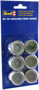 REV32343 - 6 vasetti di vernice smaltata 14 ml colori per aeroplani
