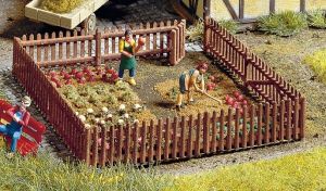 NOC33070 - Recinzione da giardino da 22 pezzi