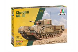 ITA7083 - Serbatoio Churchill Mk. III da assemblare e verniciare