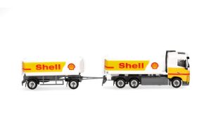 HER316071 - VOLVO FG FD 6x2 cisterna con rimorchio 1+1 assi SHELL