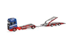 HER318242 - SCANIA CR 20 HD LKW 4x2 porta-macchine con rimorchio a 3 assi RIWATRANS